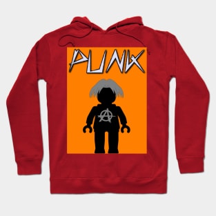 Punk Guitarist Minifig, Customize My Minifig Hoodie